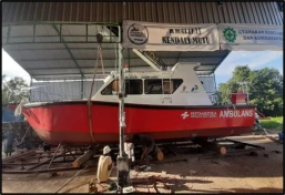 Pertamina Ambulance Boat2x Cummins QSB67  355HP