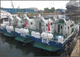 Batam Patrol Boat 14m2x Cummins QSB67  355HP  Konrad 620 Sterndrive